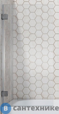 картинка Шторка для ванны Ambassador Bath Screens 16041101 (700x1400)