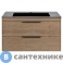картинка Тумба под раковину Vincea Chiara 2D 800 подвесная, 2 выкатных ящика soft-close, N.Oak (VMC-2C2800NO)