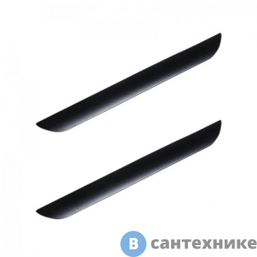 картинка Мебельная ручка Cezares SKYLINE RS155HCP.4/160-NERO (24 см)