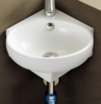 картинка Раковина WELTWASSER AISBACH 5010 подвесная (390х365х130)