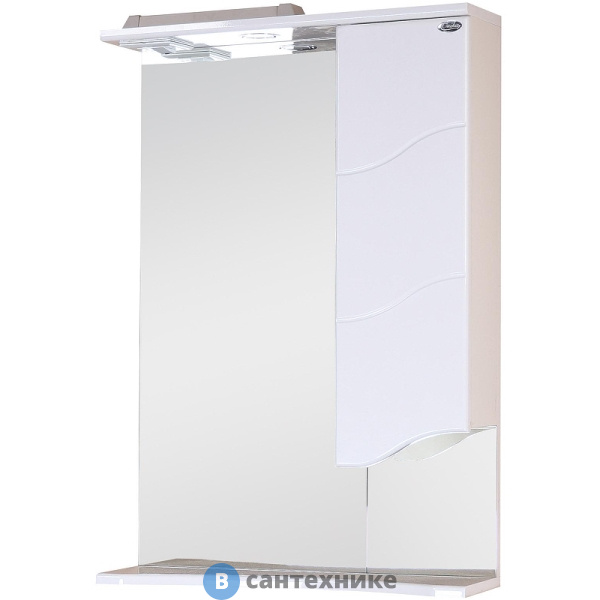 Шкаф-зеркало Onika ЛАЙН 58.01 правый (205820)