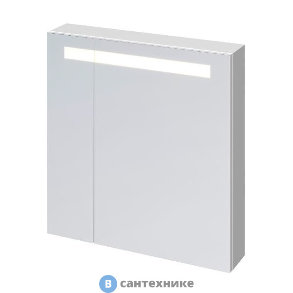 Зеркало-шкафчик Cersanit MELAR 70 c подсветкой, белый (SP-LS-MEL70-Os)