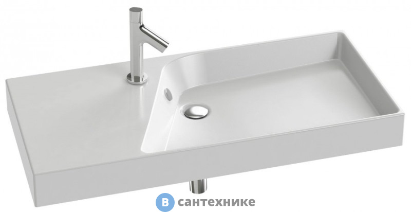 Раковина Jacob Delafon RYTHMIC EXN112-00 (100х46)