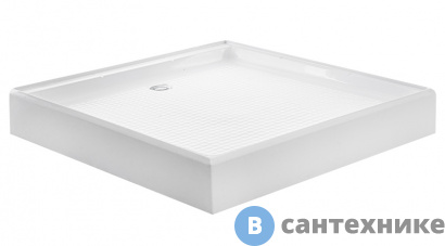 картинка Душевой поддон WEMOR 90/14 S квадратный 900*900*140 мм (10000003005)