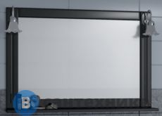 Зеркало СанТа Монарх 100 черное (700163)