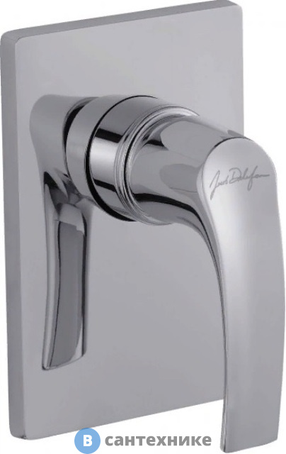 Смеситель Jacob Delafon SYMBOL E98712-CP встраиваемый, на 1 выход (хром)