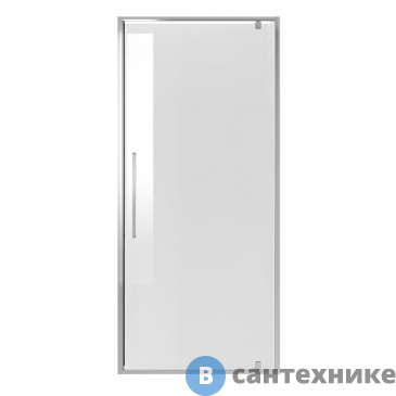 картинка Дверь в нишу Niagara NG-66-12A (120*195) хром, стекло прозрачное