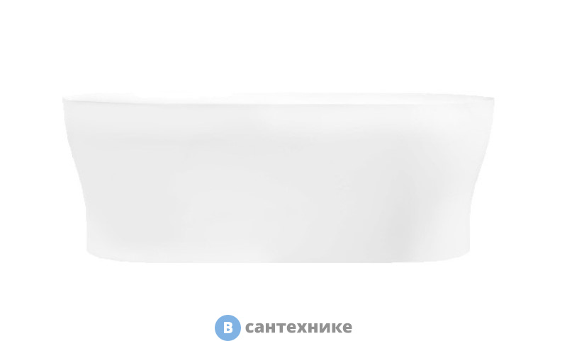 Акриловая ванна BelBagno BB405-1700-800 отдельностоящая, овальная