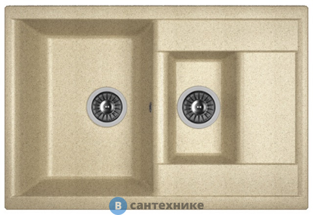 Кухонная мойка Dr. Gans Астра 760 К, терра СМс (25.065.D0760.405)