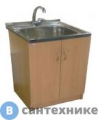 Тумба под нержавеющую мойку Домино 60х80 бук (D6080BU)