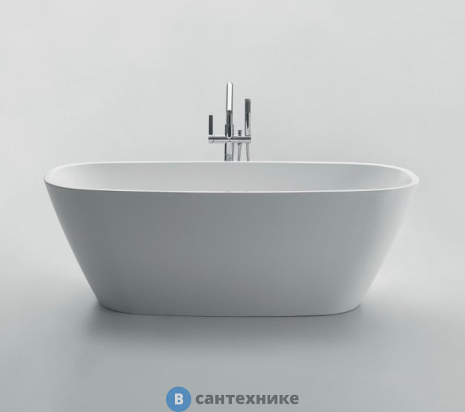 Акриловая ванна BelBagno BB72-1700-W0, 1700x780x600, без перелива