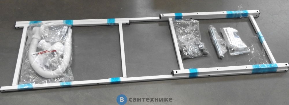 Монтажный комплект к ванне акриловой прямоугольной Santek "Монако" 150х70 , "Тенерифе" 150x70 (1WH112424)