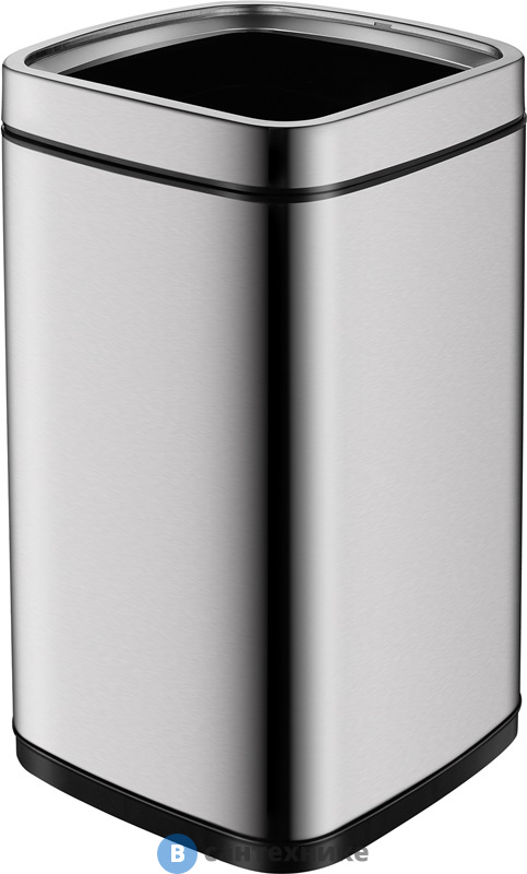 Ведро WELTWASSER WW NOLAND MT 9L Матовая сталь