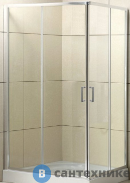 картинка Душевой уголок BelBagno UNO-195-AH-2-120/100-C-Cr 1200x100x1950, без поддона