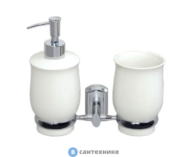 Держатель стакана и дозатора WasserKRAFT K-24189